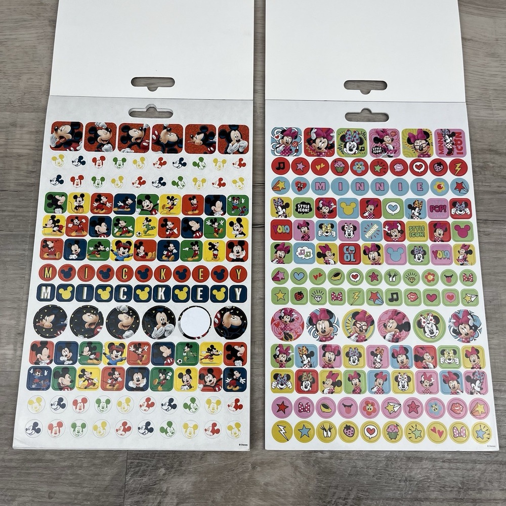 Disney Mickey & Minnie Mouse‎ Stickerland Sticker Books 295+ Each School Gift - Picture 5 of 10